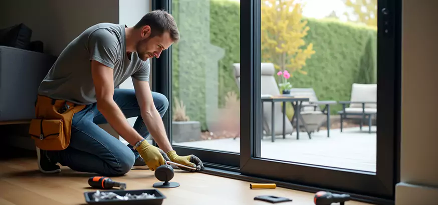 Sliding Door Jamb Repair in Alafaya