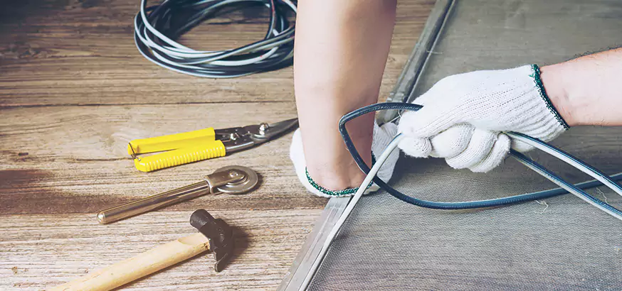 How Our Mesh Door Repair Process Works in Alafaya, FL?