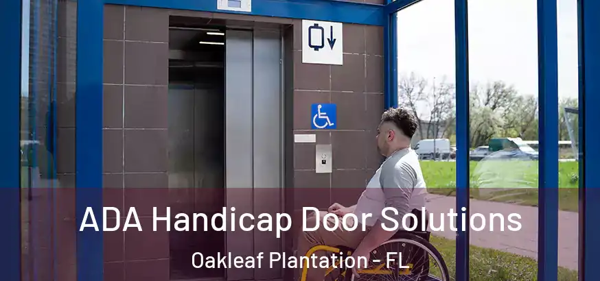  ADA Handicap Door Solutions Oakleaf Plantation - FL