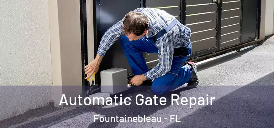  Automatic Gate Repair Fountainebleau - FL