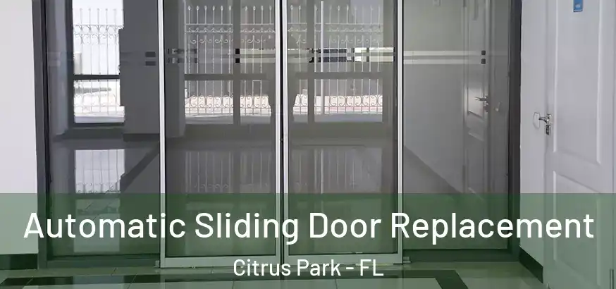  Automatic Sliding Door Replacement Citrus Park - FL