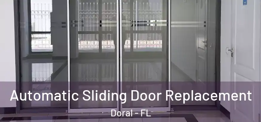 Automatic Sliding Door Replacement Doral - FL