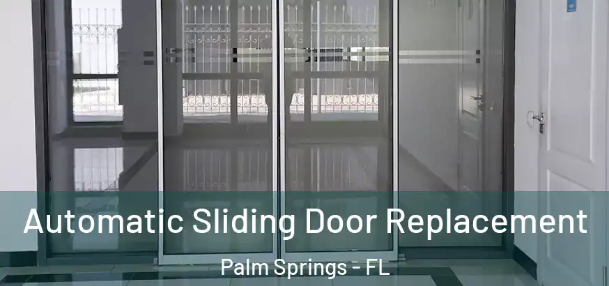  Automatic Sliding Door Replacement Palm Springs - FL