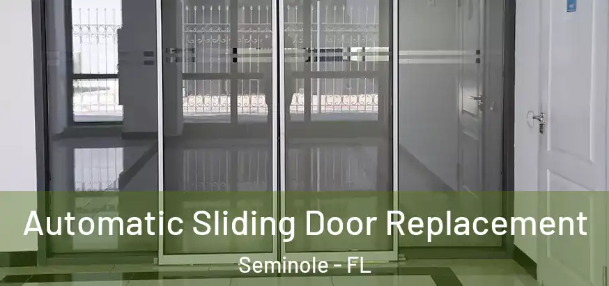 Automatic Sliding Door Replacement Seminole - FL