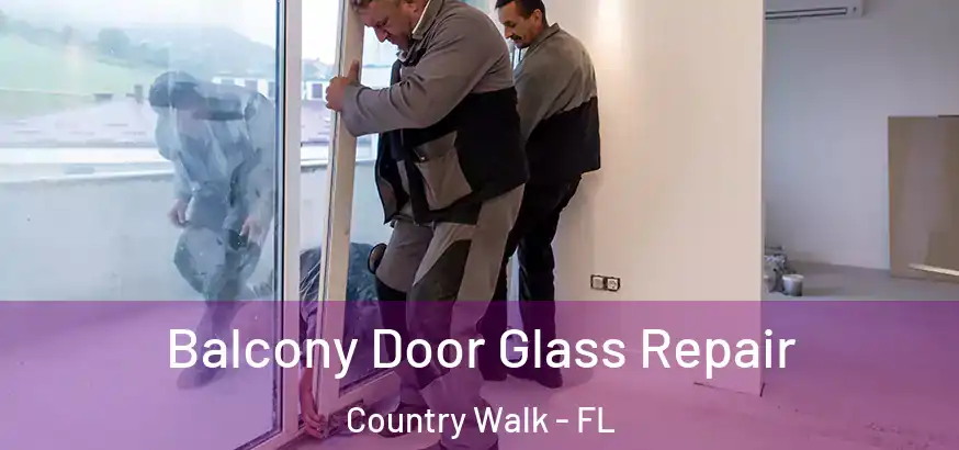 Balcony Door Glass Repair Country Walk - FL
