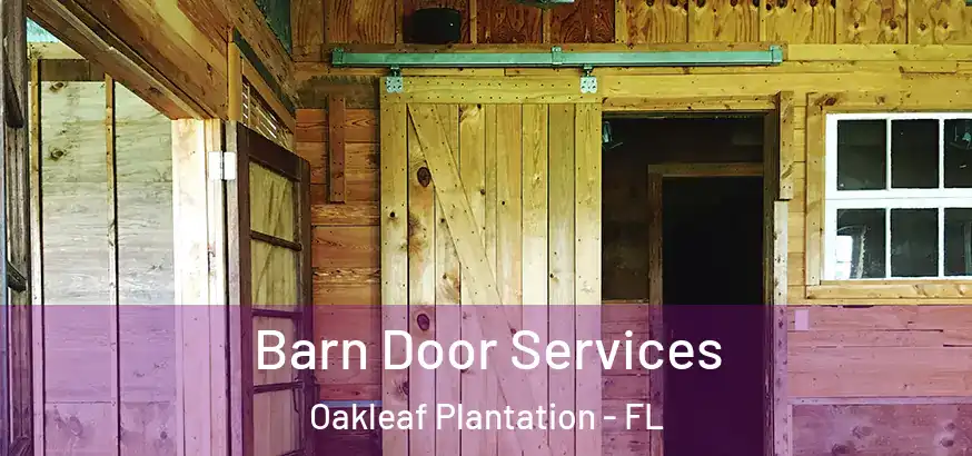 Barn Door Services Oakleaf Plantation - FL