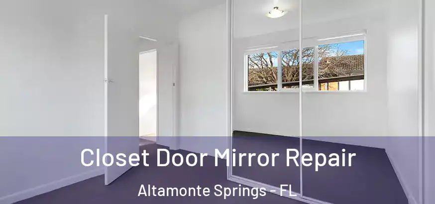 Closet Door Mirror Repair Altamonte Springs - FL