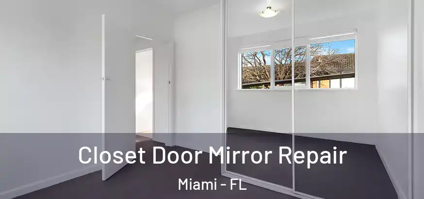  Closet Door Mirror Repair Miami - FL