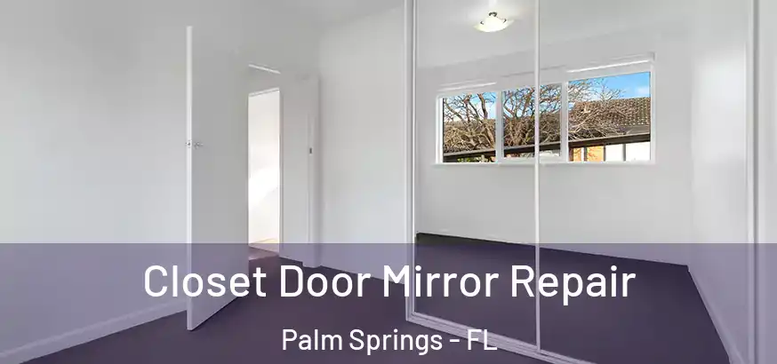  Closet Door Mirror Repair Palm Springs - FL