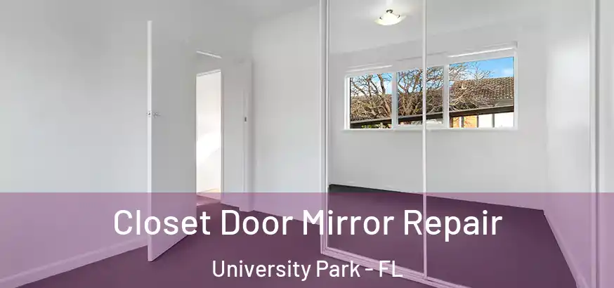 Closet Door Mirror Repair University Park - FL
