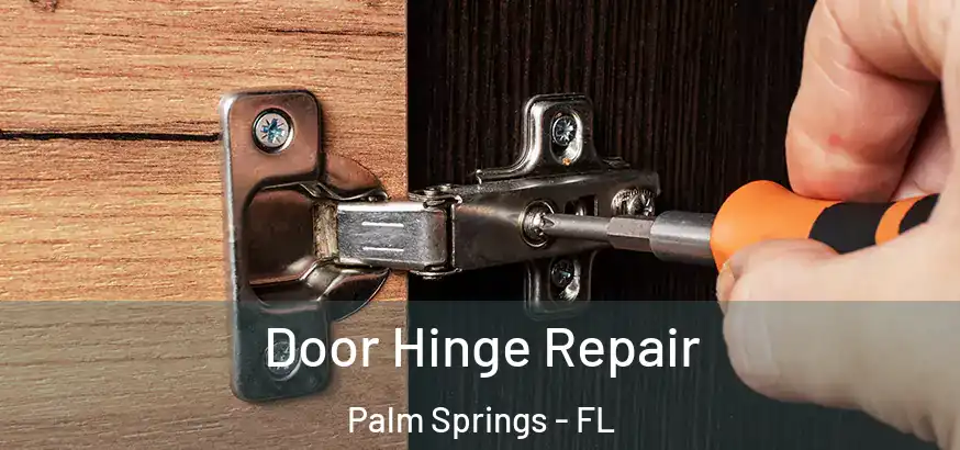 Door Hinge Repair Palm Springs - FL