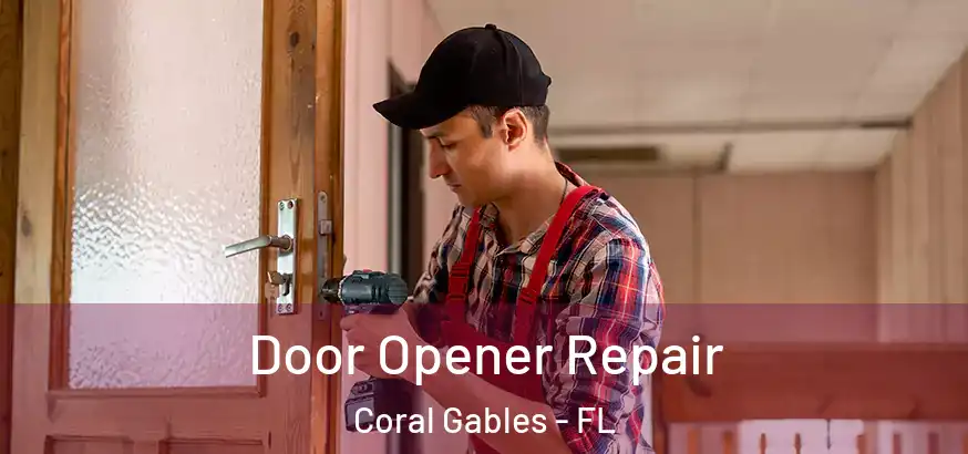  Door Opener Repair Coral Gables - FL