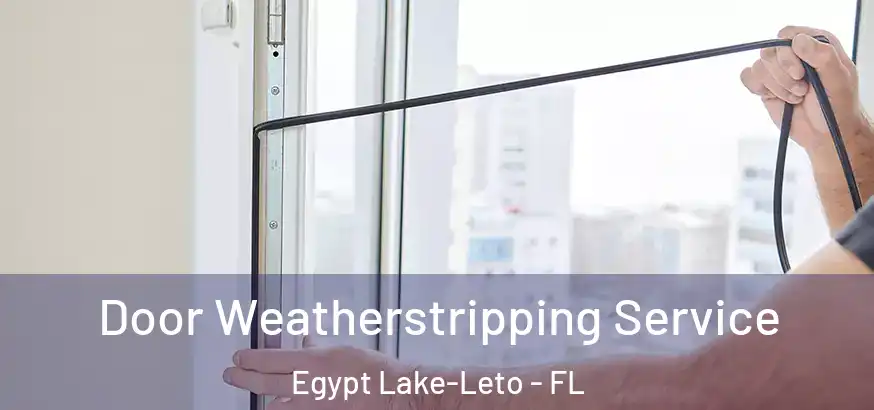  Door Weatherstripping Service Egypt Lake-Leto - FL