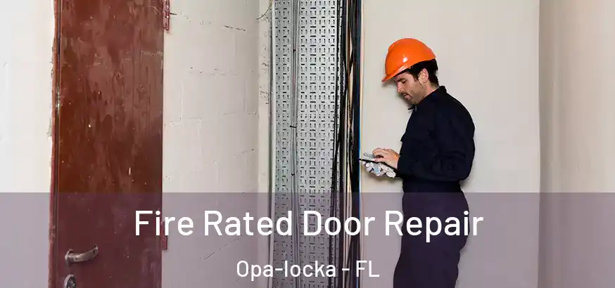  Fire Rated Door Repair Opa-locka - FL