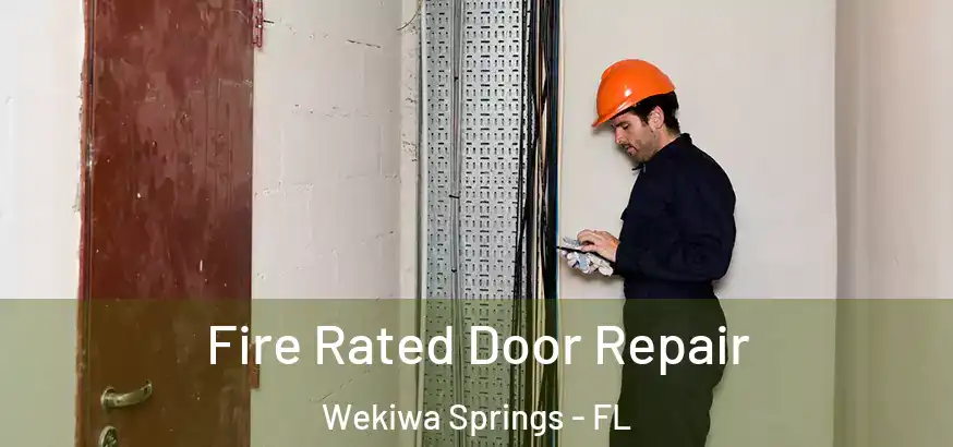  Fire Rated Door Repair Wekiwa Springs - FL