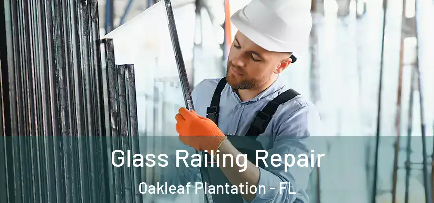 Glass Railing Repair Oakleaf Plantation - FL