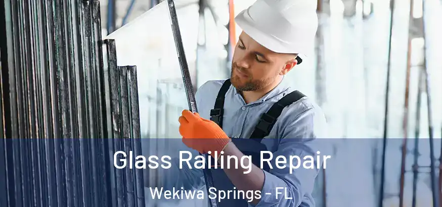  Glass Railing Repair Wekiwa Springs - FL
