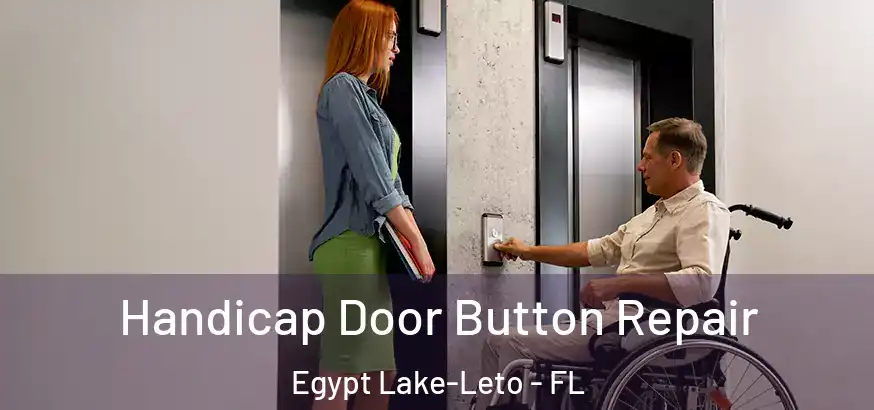 Handicap Door Button Repair Egypt Lake-Leto - FL