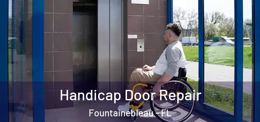  Handicap Door Repair Fountainebleau - FL