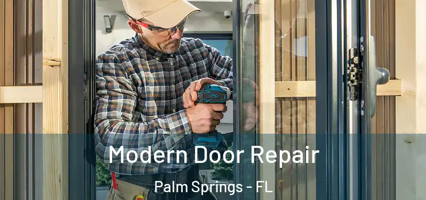  Modern Door Repair Palm Springs - FL