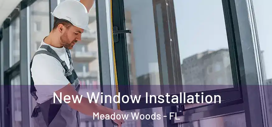  New Window Installation Meadow Woods - FL