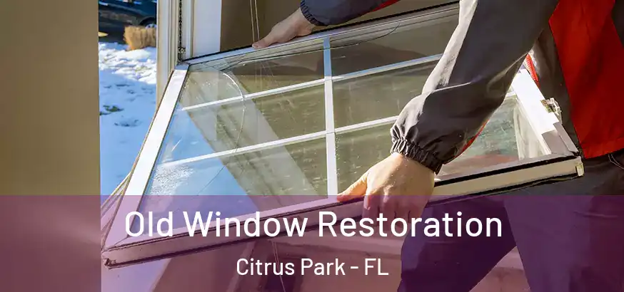  Old Window Restoration Citrus Park - FL
