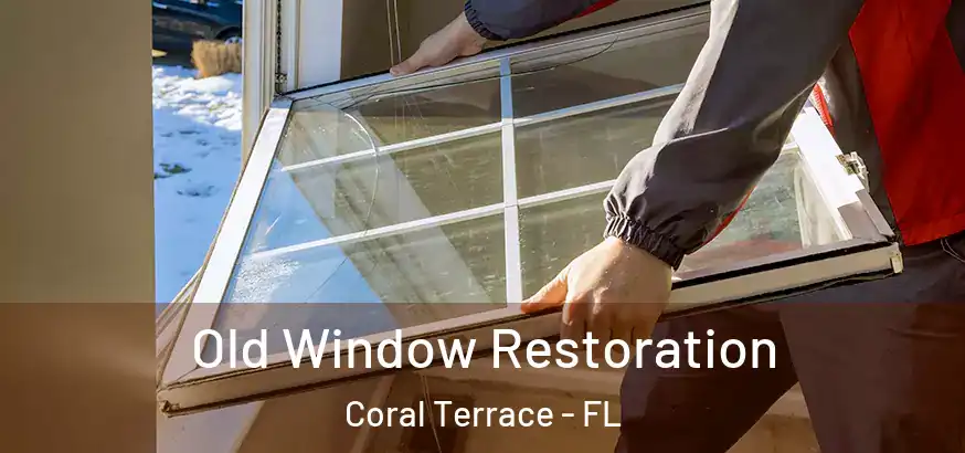Old Window Restoration Coral Terrace - FL