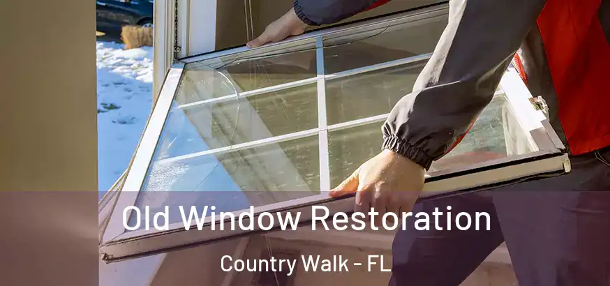 Old Window Restoration Country Walk - FL