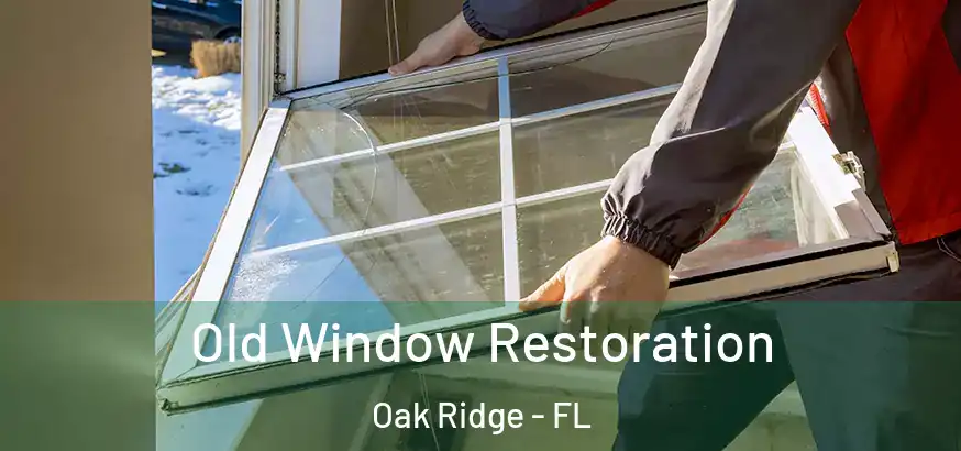  Old Window Restoration Oak Ridge - FL