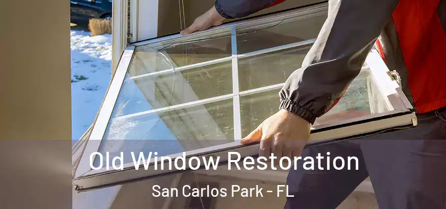 Old Window Restoration San Carlos Park - FL