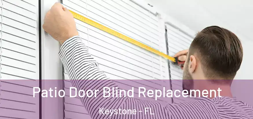 Patio Door Blind Replacement Keystone - FL