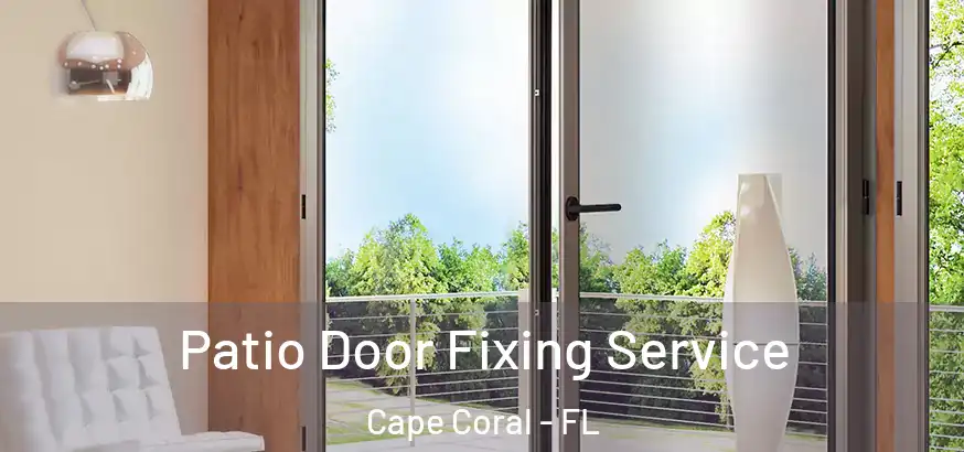  Patio Door Fixing Service Cape Coral - FL