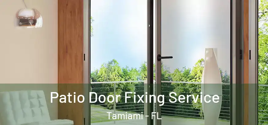 Patio Door Fixing Service Tamiami - FL