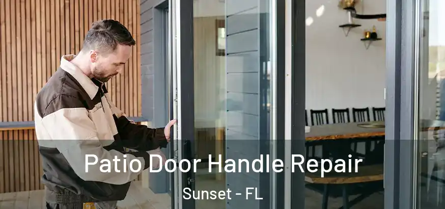 Patio Door Handle Repair Sunset - FL