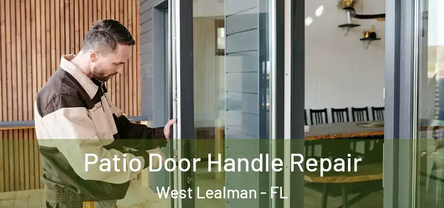  Patio Door Handle Repair West Lealman - FL