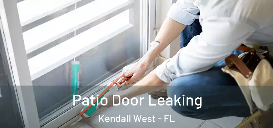  Patio Door Leaking Kendall West - FL