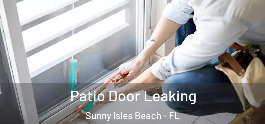 Patio Door Leaking Sunny Isles Beach - FL