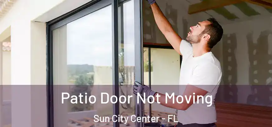  Patio Door Not Moving Sun City Center - FL