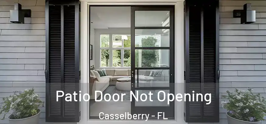  Patio Door Not Opening Casselberry - FL