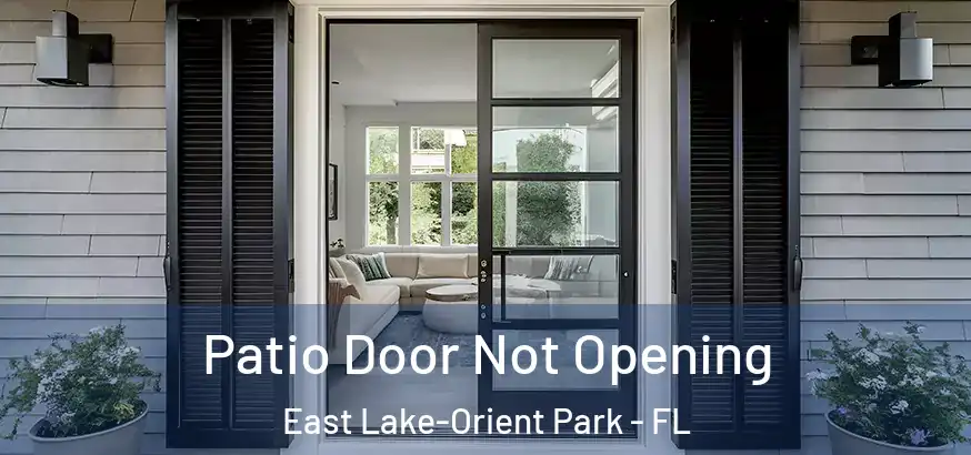  Patio Door Not Opening East Lake-Orient Park - FL