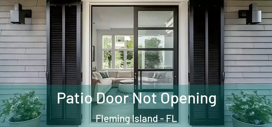  Patio Door Not Opening Fleming Island - FL
