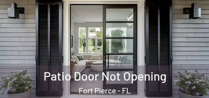  Patio Door Not Opening Fort Pierce - FL