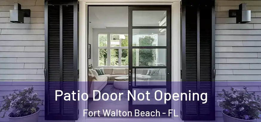  Patio Door Not Opening Fort Walton Beach - FL
