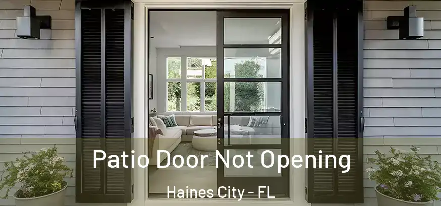  Patio Door Not Opening Haines City - FL