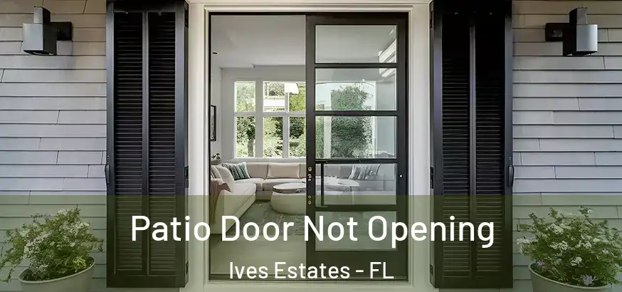  Patio Door Not Opening Ives Estates - FL