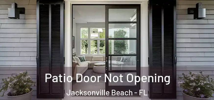 Patio Door Not Opening Jacksonville Beach - FL