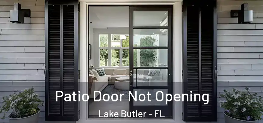  Patio Door Not Opening Lake Butler - FL