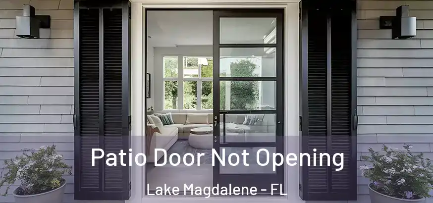  Patio Door Not Opening Lake Magdalene - FL