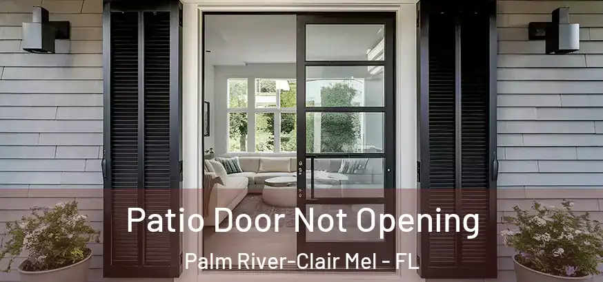  Patio Door Not Opening Palm River-Clair Mel - FL