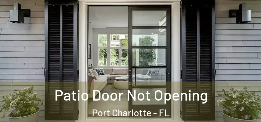  Patio Door Not Opening Port Charlotte - FL